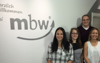 mbw azubis 320x202 - mbw investiert in den Nachwuchs