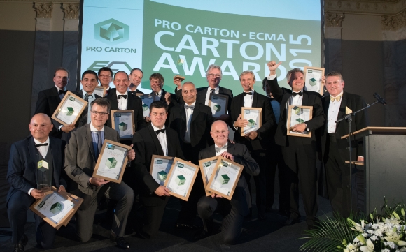 procarton15 verleihung 580x361 - Pro Carton ECMA Award 2015: Verleihung in Bukarest