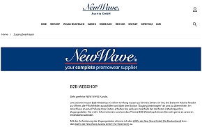 ScreenshotNewWave nurWeb - New Wave: Neuer B2B-Webshop