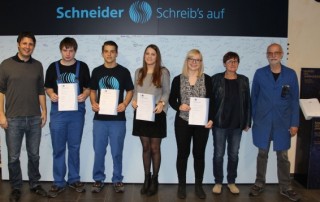 schneider azubis 580x357 320x202 - Schneider übernimmt Auszubildende