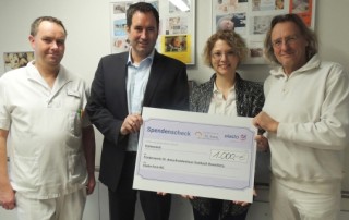 Spende elasto 580x339 320x202 - elasto: Spende an Krankenhaus