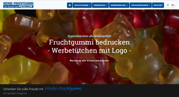 Adicor: Neue Spezialseite für Fruchtgummi adicor 580x317 - Adicor: Neue Spezialseite für Fruchtgummi