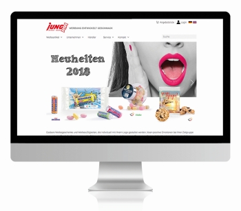 Jung webseite - Jung mit neuer Website