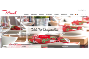 Mank Neue Homepage - Mank: Neue Website