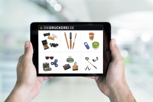 diedruckerei v - diedruckerei.de nimmt Werbeartikel ins Sortiment auf