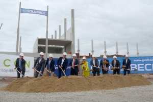 newwave v - New Wave: Spatenstich für neues Logistik-Zentrum