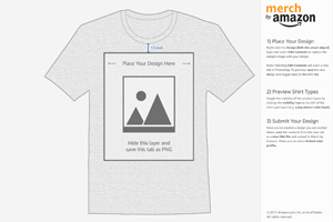 Shirt Web - Merch by Amazon startet in Europa