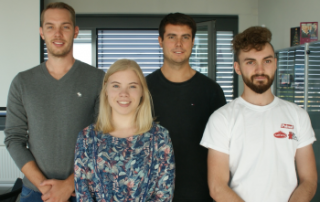 kalfany azubis 320x202 - Kalfany Süße Werbung: Neue Nachwuchskräfte