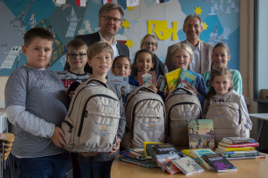 halfar leserucksaecke v - Halfar: Rucksackspende