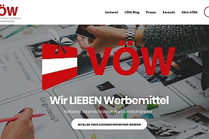 Screenshot VOEW vorschau - VÖW: Neue Website