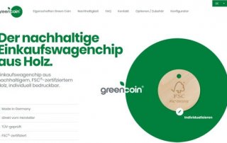 Green Coin 320x202 - Neue Website für den Green Coin
