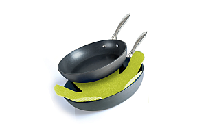 Pan protector Green with pans - Easy Orange: Zwei neue Marken