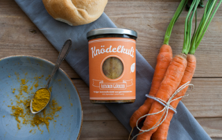 Fleischlos 04 320x202 - Knödelkult: Knödelige Botschaften im Glas