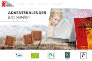 kalfany screenshot dv - Kalfany Süße Werbung: Neuer Online-Auftritt