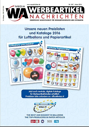 WN347 - Werbeartikel Nachrichten Ausgabenarchiv Online Test