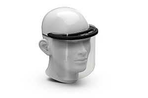 elasto erweitert Produktion um Schutzartikel 01458Visor - elasto erweitert Produktion um Schutzartikel