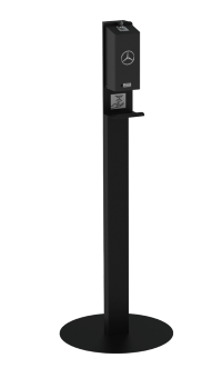 bas desinfektionssaeule - Kontaktlos kontakten