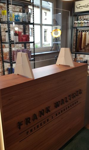 hygieneschutz b4e1 - brands4emotions: Schutzw&auml;nde und Aufkleber