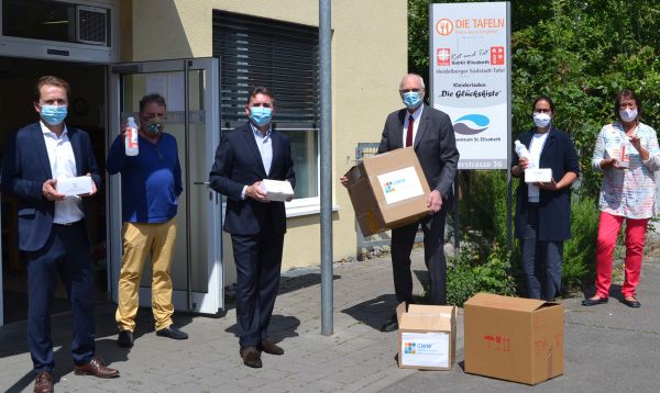 Termin 20 05 20 MdB Binding t - GWW: Spendenaktion für Caritas und DRK