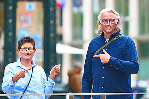 Aber Maske 2 - L&auml;cheln schenken