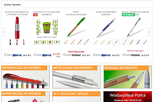 Kronauer Screenshot - Optimale Werbeartikel für kleine und mittelständische Unternehmen