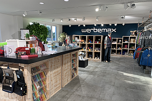 Showroom werbemax2 - werbemax: Umzug