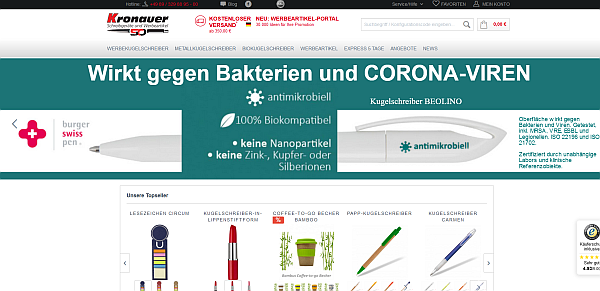 kronauer - Optimale Werbeartikel für kleine und mittelständische Unternehmen