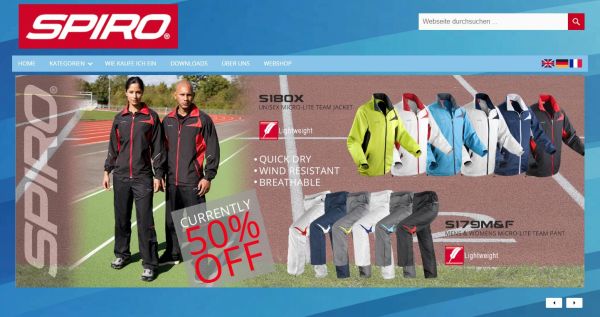 result spiro - Result: Neue Website für die Marke Spiro