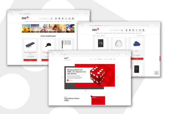 die6 webrelaunch - DIE6: Webauftritt überarbeitet
