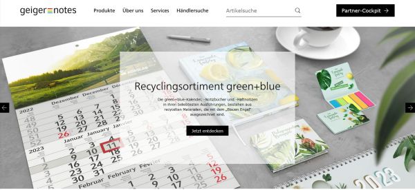 Geiger-Notes: Website Relaunch geigernotes ws - Geiger-Notes: Website Relaunch