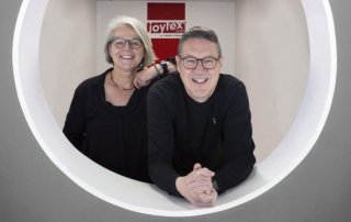 joytext beateundoliver 320x202 - Joytex: Verstärkung fürs Vertriebsteam