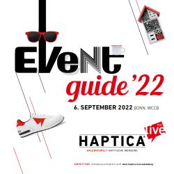 hl22 eg cover 250 - HAPTICA® live Eventguide: Das Heft zum Live-Event