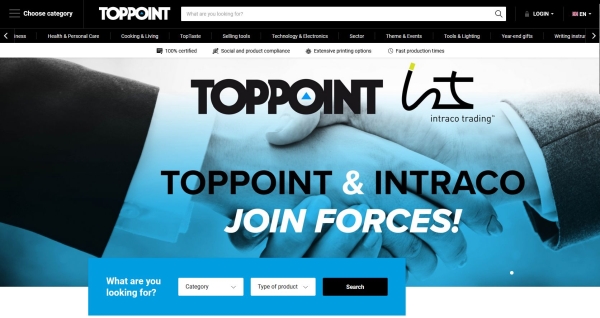 toppoint sc - Toppoint: Integration der Intraco-Kollektion