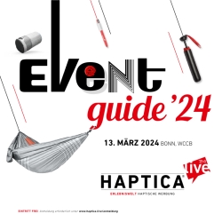 hl24 eventguide - HAPTICA® live Eventguide: Wegweiser durch die Erlebniswelt