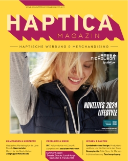 hmcover02 - Erstausgabe von HAPTICA® Magazin erschienen