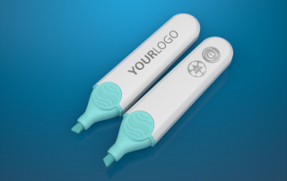 der schneider highlighter 180 liegt flach elegant und angenehm in der hand.2358 320x202 - Schneider: „Blauer Engel“ für Highlighter 180