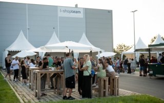 lshop sommerfest v 320x202 - L-Shop-Team: Sommerfest am neuen Standort