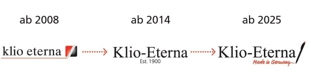 Klio Logo Entwicklung 1 - Klio-Eterna feiert 125-jähriges Bestehen mit neuem Logo