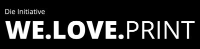 WE.LOVE .PRINT Die Initiative white BG 400x99 - HAPTICA® live: Partnerschaft mit WE.LOVE.PRINT