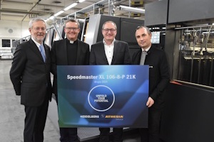 ATHESIA Pressemitteilung Bild 2 - Athesia: Neue Druckmaschine
