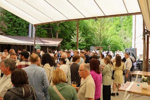 Sektempfang - Schneider Schreibgeräte: Große Firmenfeier