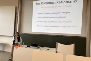 werbemax sponsert Marketingtagung werbemax Vortrag AfM Tagung 300x200 - werbemax sponsert Marketingtagung