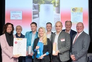 Preisverleihung 300x202 - Adoma beim Kitchen Innovation Award ausgezeichnet