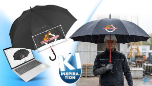 fare news regenschirm textbild - Fare: Schirm-Konfigurator mit KI-Inspirationen