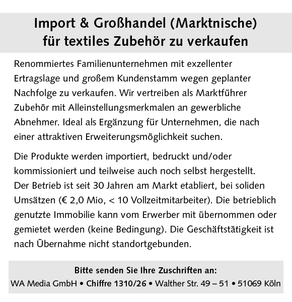 JobShop chiffre 580x600px - Import & Gro&szlig;handel (Marktnische) f&uuml;r textiles Zubeh&ouml;r zu verkaufen