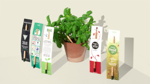 sprout custom single cards creme - B Corp: Image durch Impact