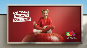 FotL Jubilaeumskampagne 1 - Fruit of the Loom lanciert Jubil&auml;umskampagne