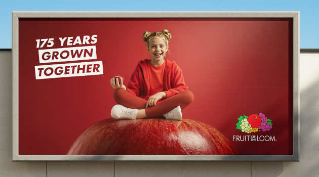 Fruit of the Loom launches anniversary campaign svg+xml,%3Csvg%20xmlns%3D%27http%3A%2F%2Fwww.w3 - Fruit of the Loom launches anniversary campaign
