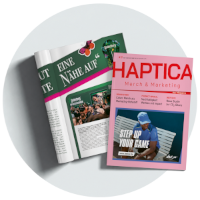 haptica das magazin 200x200 - Haptica mit neuem Markenauftritt